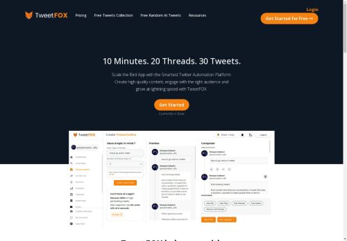 TweetFox.io